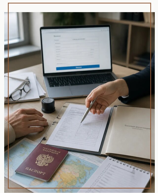 Консультация визового специалиста для оформления виз в Ейске