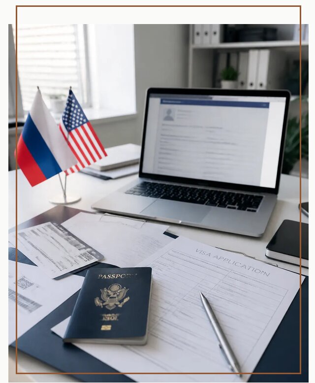 Оформление визы в США для туристов и бизнеса в Ейске