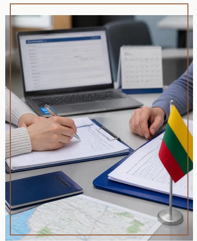 Профессиональное оформление визы в Литву для поездки в Ейске