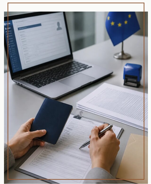 Оформление национальной визы D для переезда и работы в Ейске