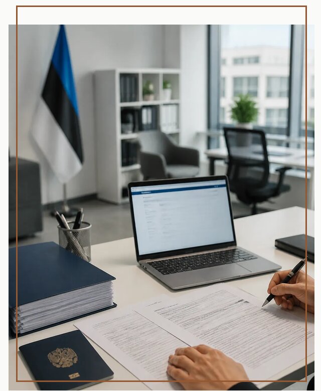Оформление ВНЖ в Эстонии для переезда и легального проживания в Ейске