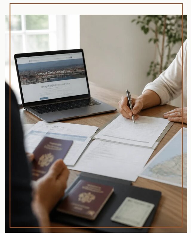 Оформление Digital Nomad и ВНЖ Португалии в Ейске