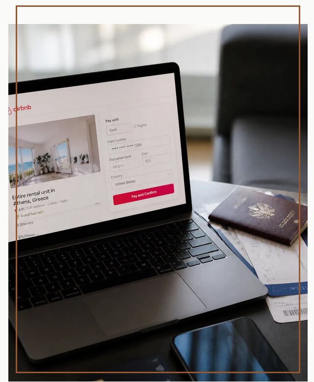 Оплата бронирования Airbnb онлайн для проживания в Ейске